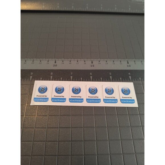 Slackware Linux Sticker / Decal / Badge (6 Pack) - Picture 3 of 3